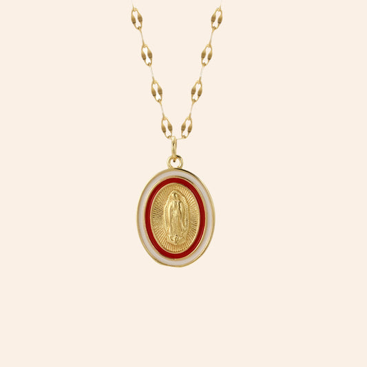 Divine Protection Medallion Necklace